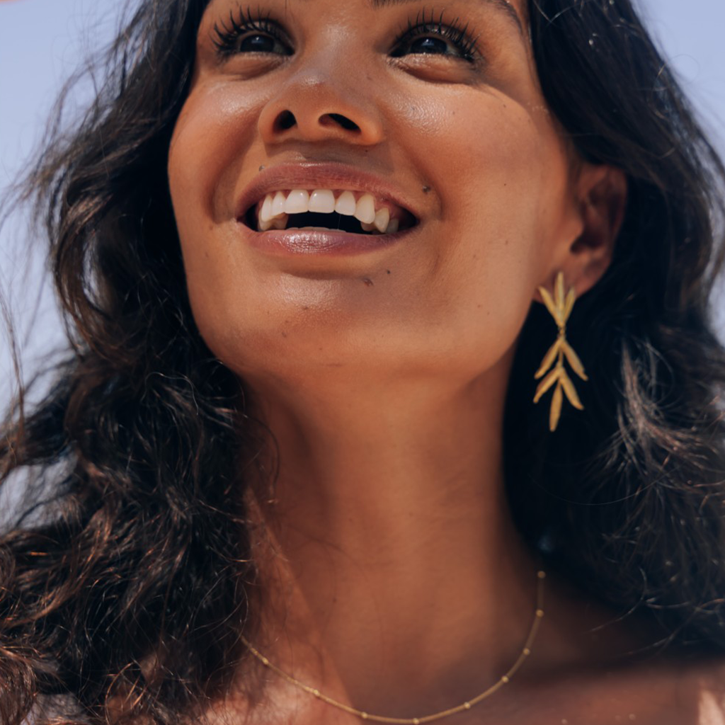 Brincos Boho Compridos Duas Partes