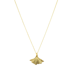 Colar Boho Ginkgo Biloba