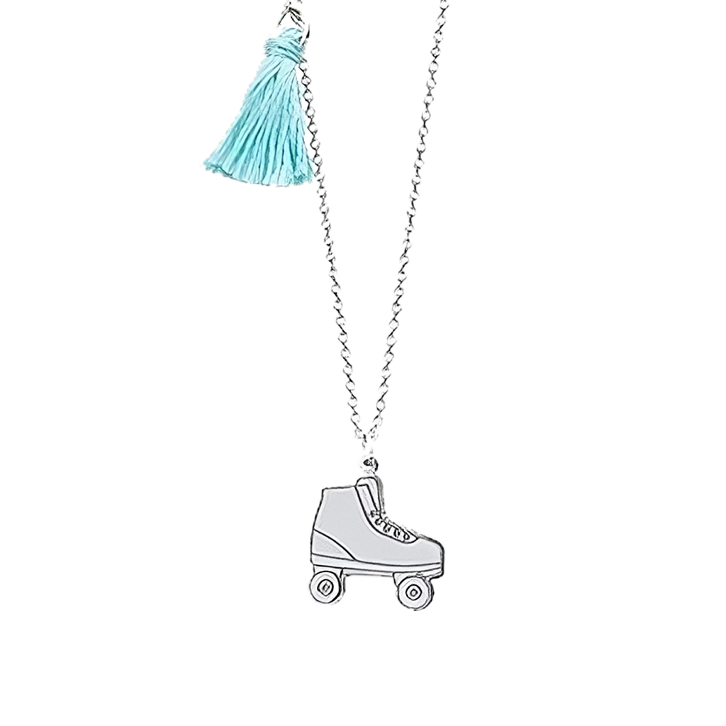 Colar Life Patim Prateado