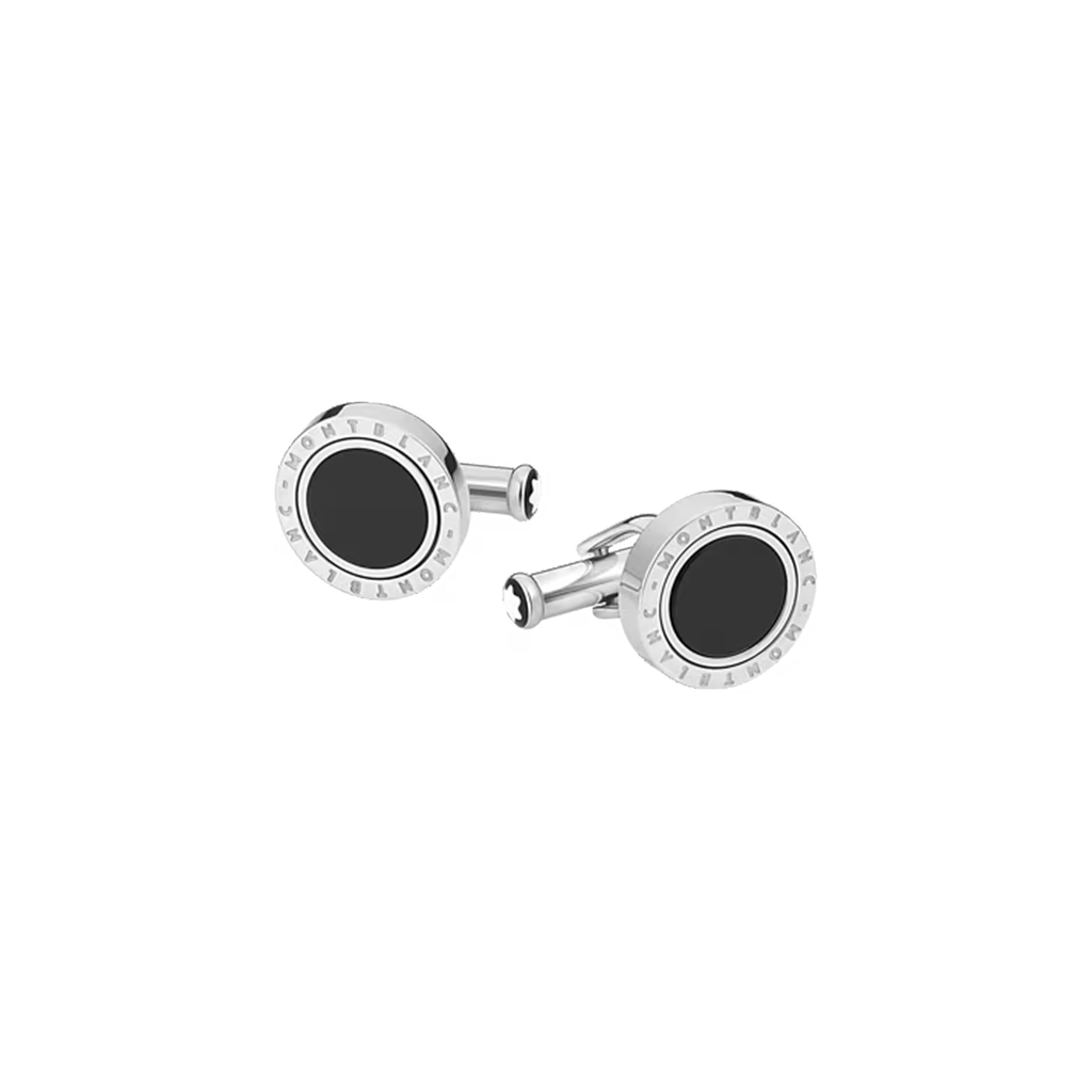 Botões de Punho Meisterstück Onyx Inlay