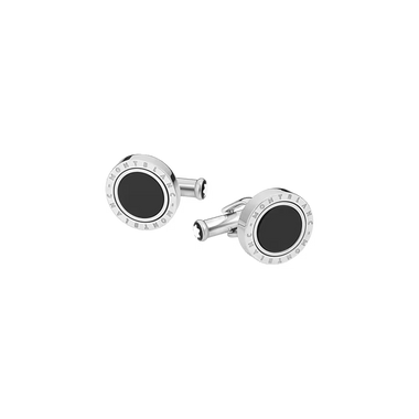 Botões de Punho Meisterstück Onyx Inlay