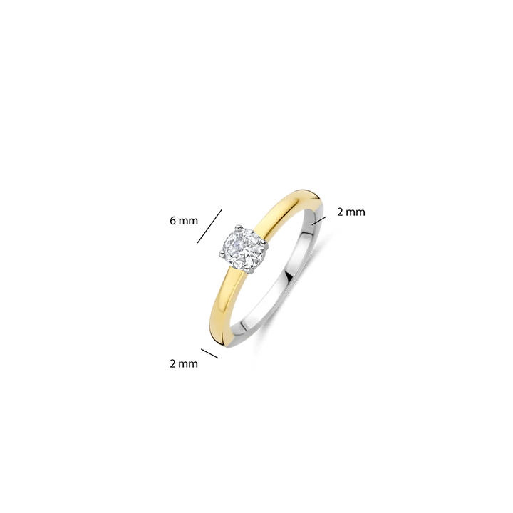 Anel Classic Zirconia 3mm