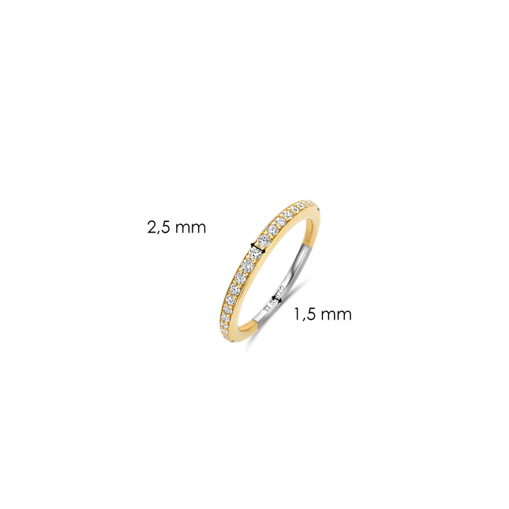 Anel Zirconia Fino