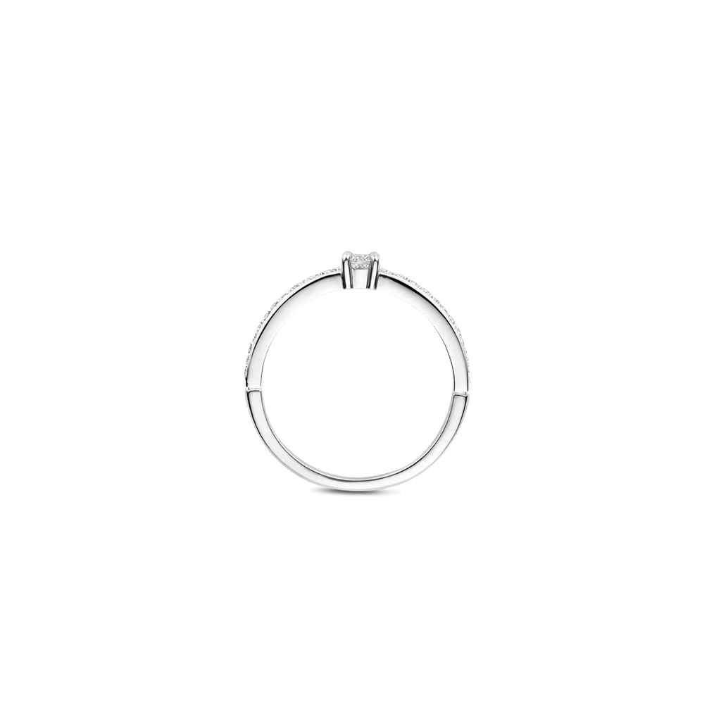 Anel Classic Zirconia with Stone