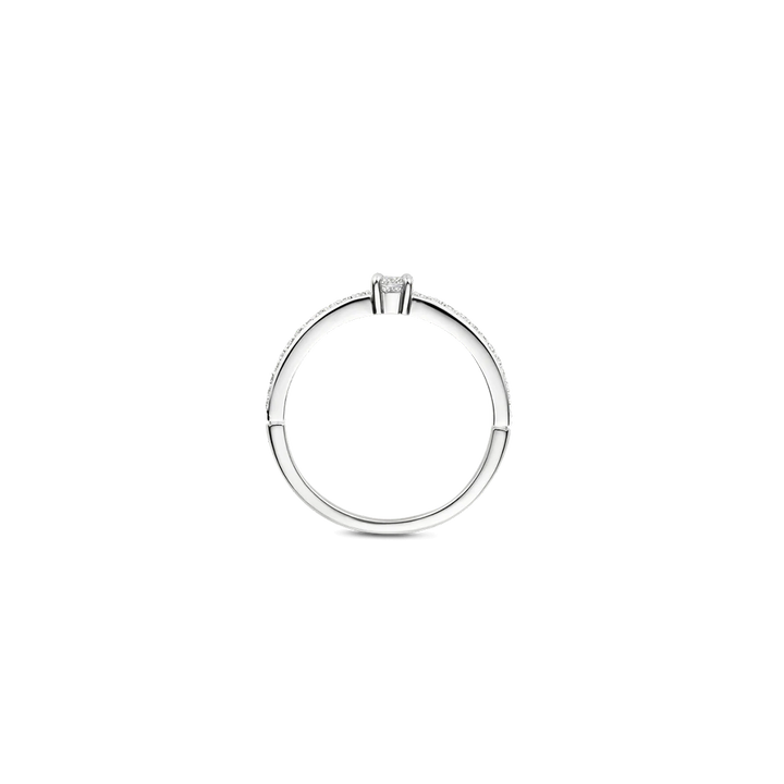 Anel Classic Zirconia with Stone