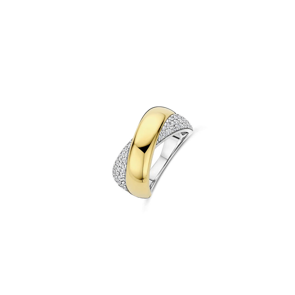 Anel Bold Zirconia Crossover