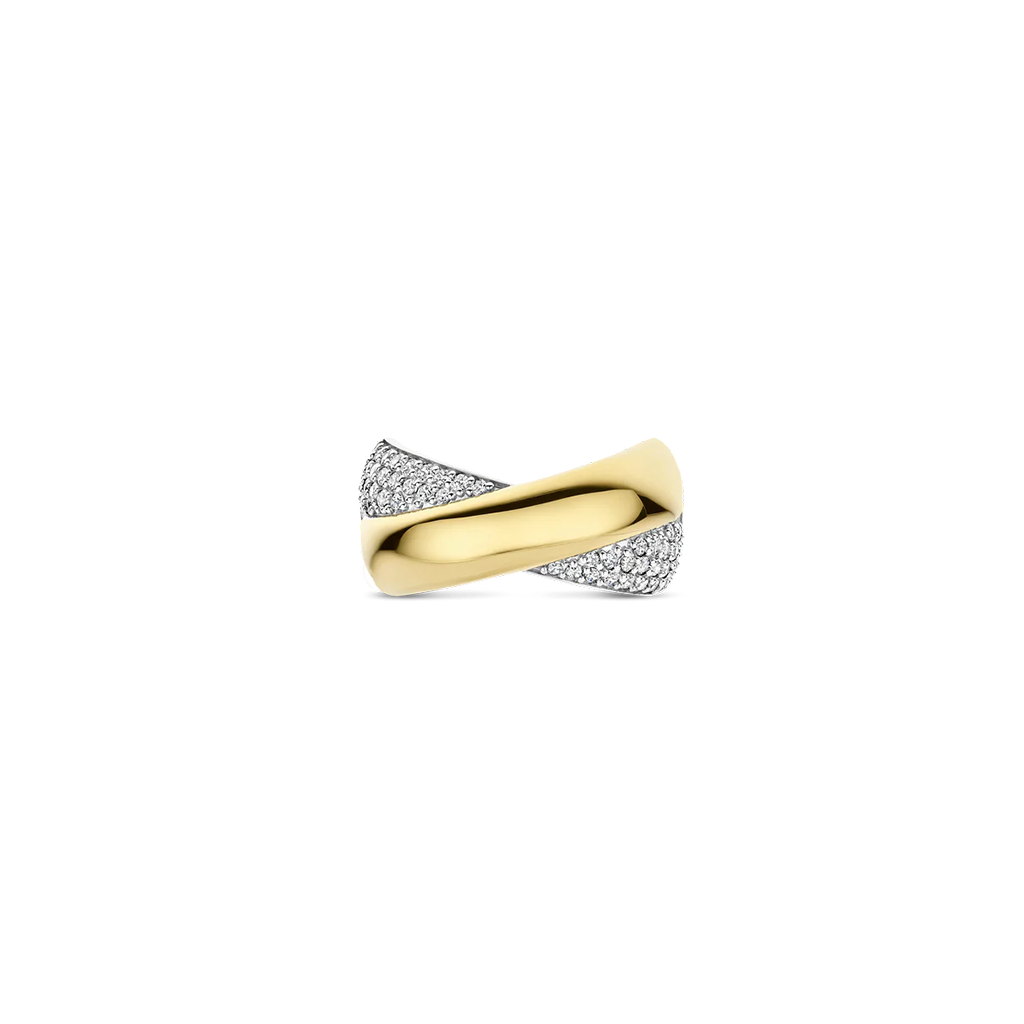 Anel Bold Zirconia Crossover