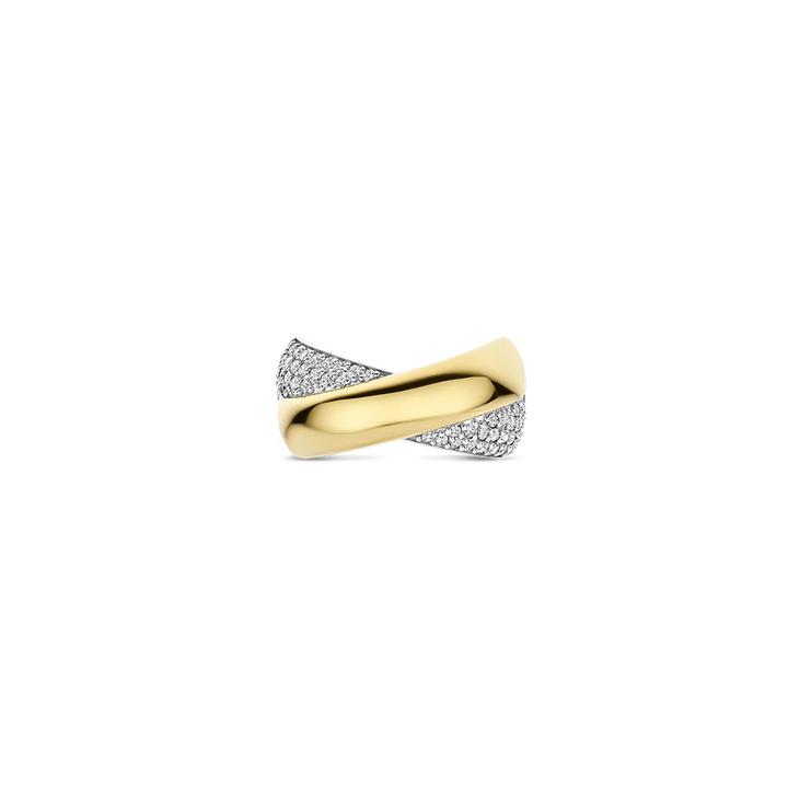 Anel Bold Zirconia Crossover