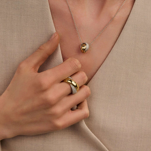 Anel Bold Zirconia Crossover