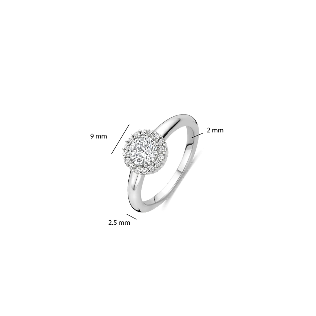 Anel Classic Zirconia Round