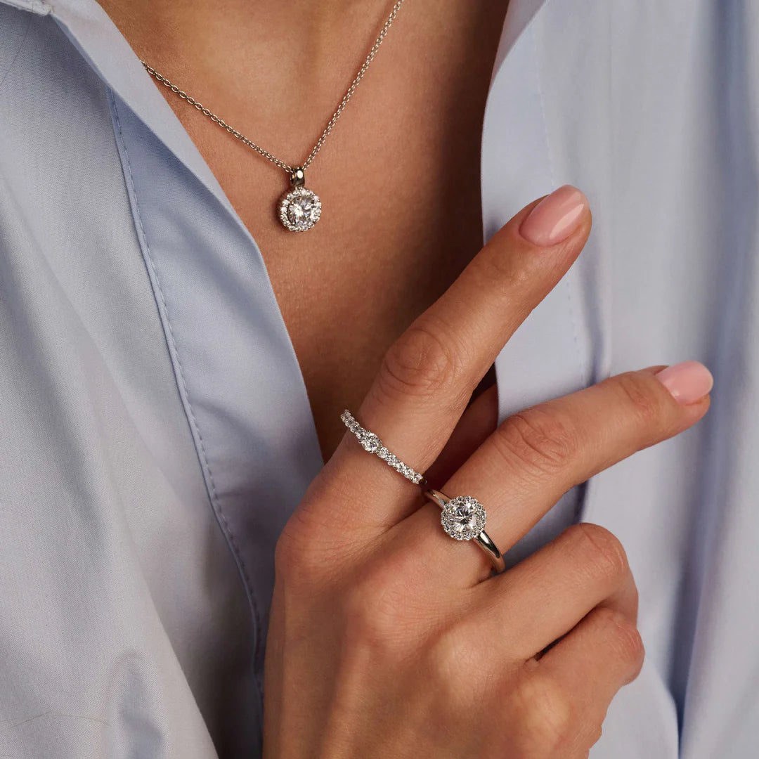 Anel Classic Zirconia Round