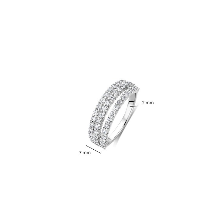 Anel Stardust Zirconia - M model