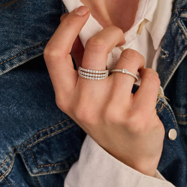 Anel Stardust Zirconia - M model