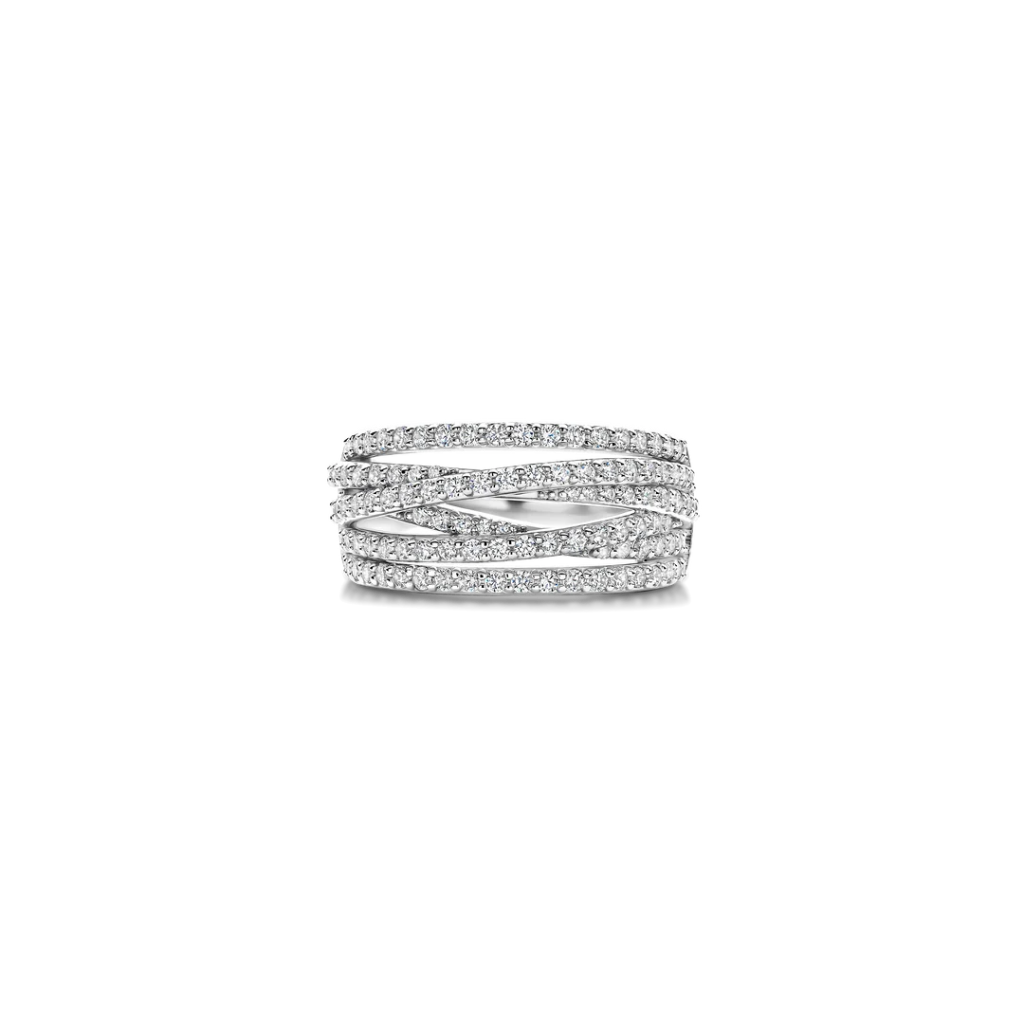 Anel Stardust Crossover Zirconia - M model