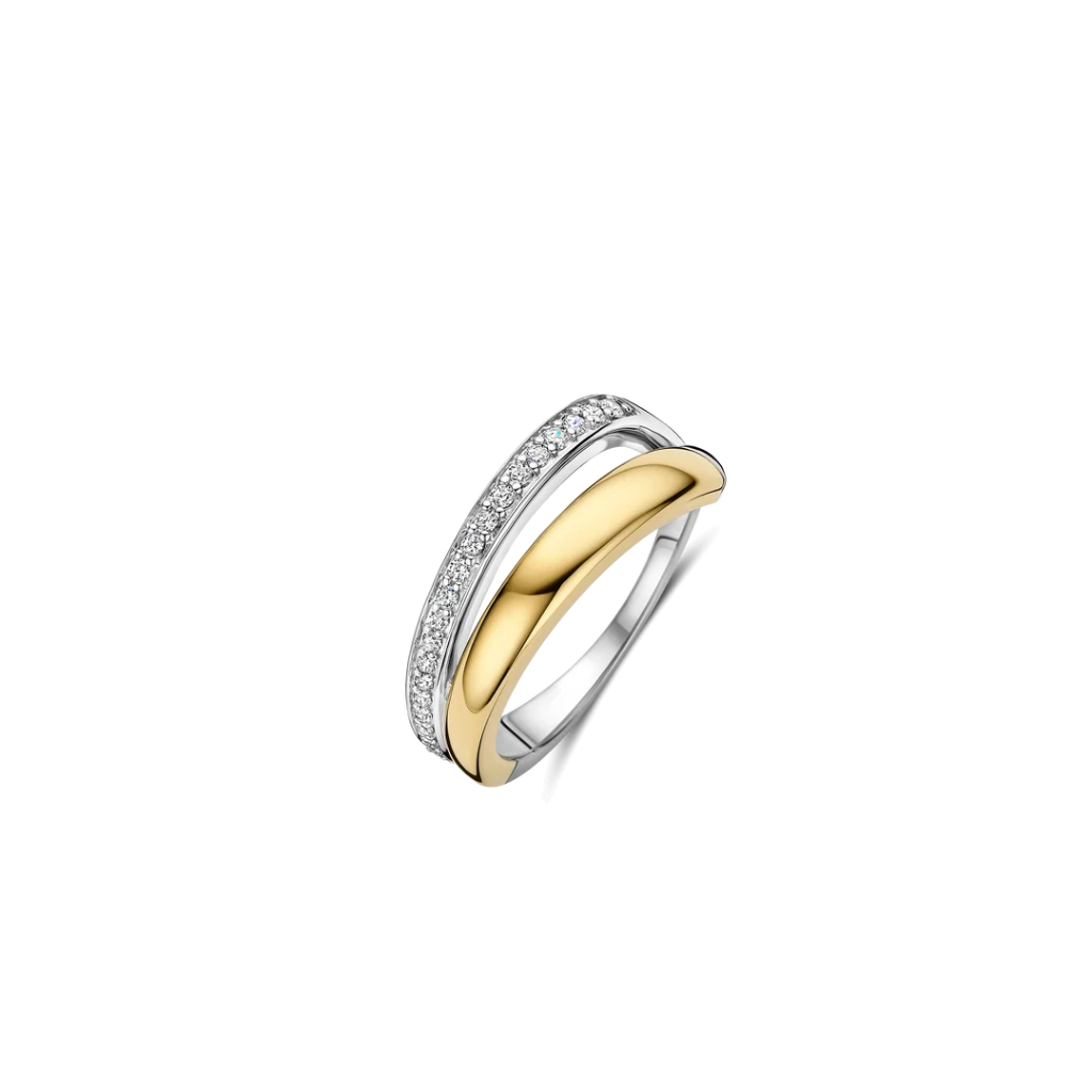 Anel Asymmetric Open Zirconia