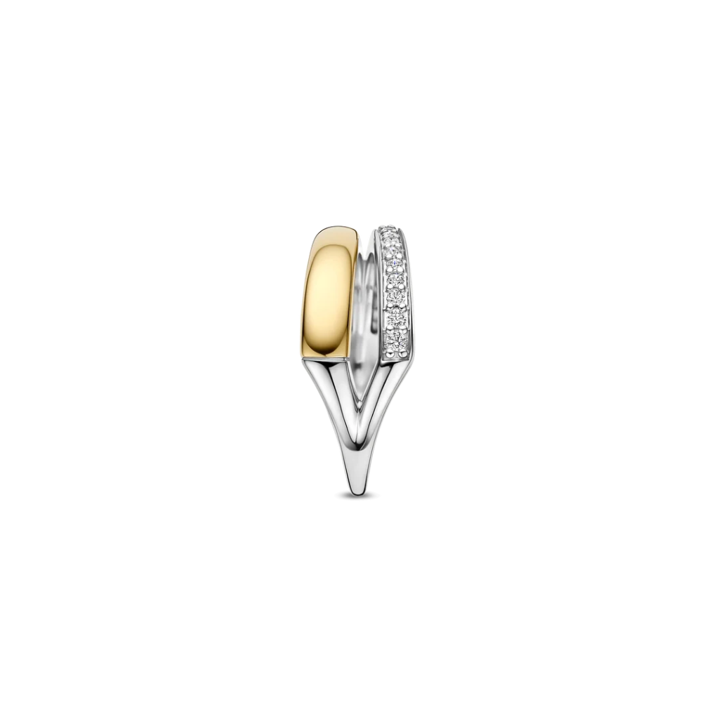Anel Asymmetric Open Zirconia