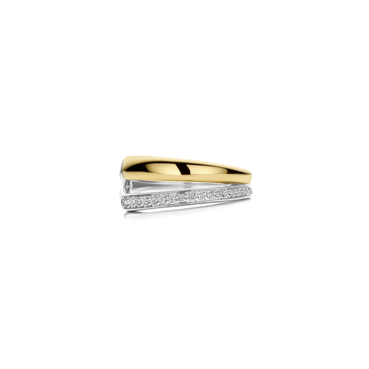 Anel Asymmetric Open Zirconia
