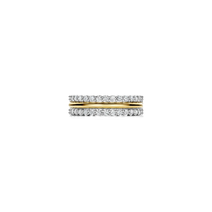 Anel Triple Zirconia
