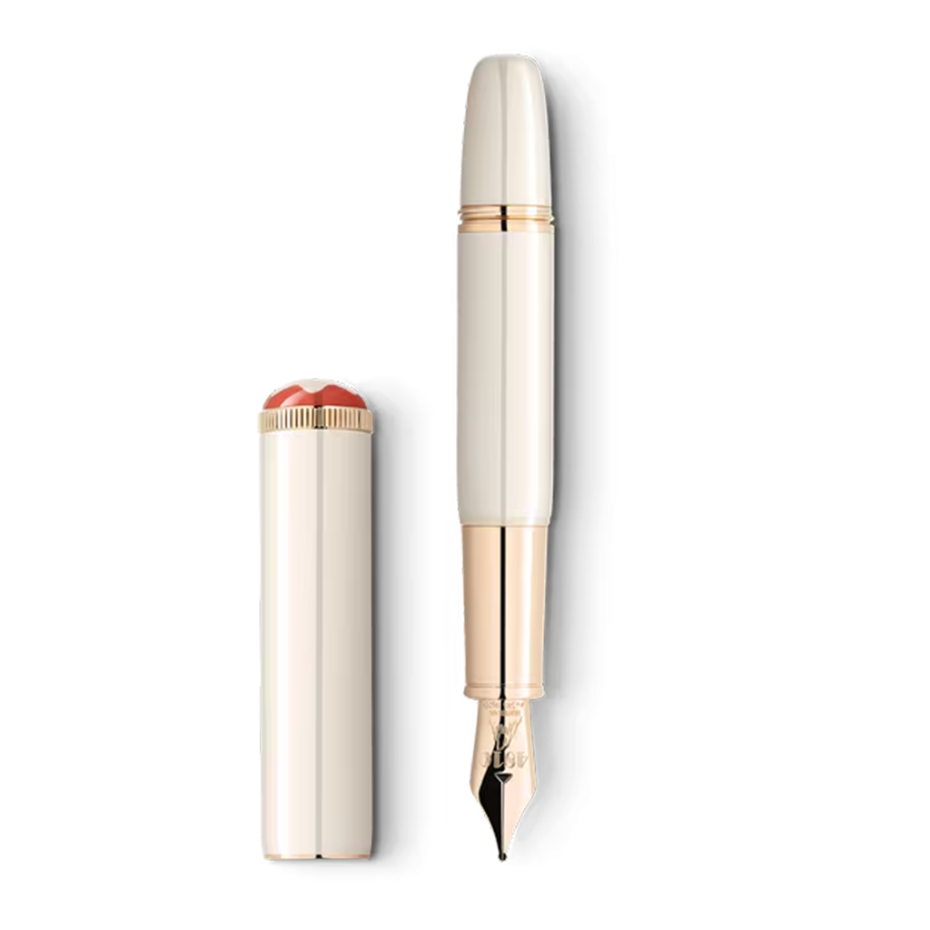 Caneta Heritage Rouge et Noir "Baby" Special Edition Ivory-Coloured Fountain