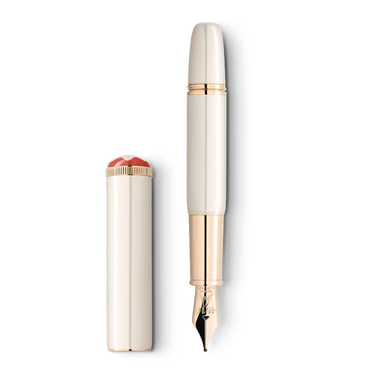 Caneta Heritage Rouge et Noir "Baby" Special Edition Ivory-Coloured Fountain