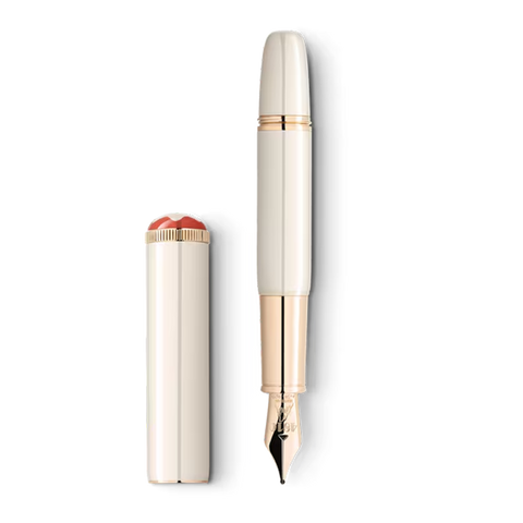 Caneta Heritage Rouge et Noir "Baby" Special Edition Ivory-Coloured Fountain