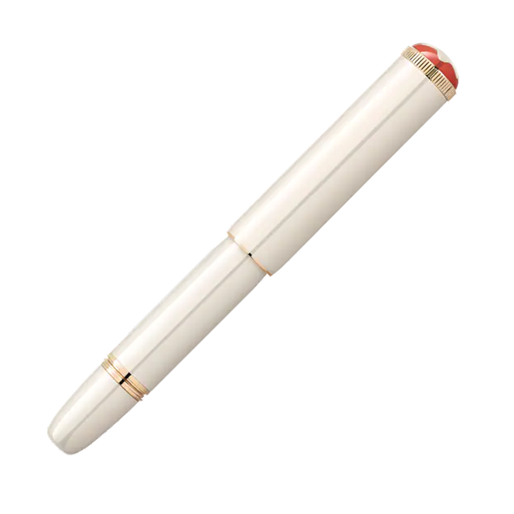Caneta Heritage Rouge et Noir "Baby" Special Edition Ivory-Coloured Fountain