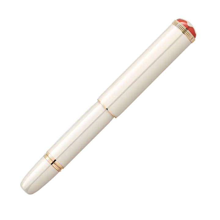 Caneta Heritage Rouge et Noir "Baby" Special Edition Ivory-Coloured Fountain