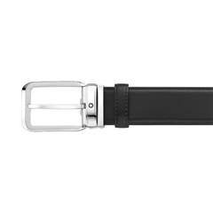 Cinto Leather Black 35mm