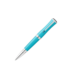Caneta Muses Maria Callas Special Edition Ballpoint turquesa e prateada