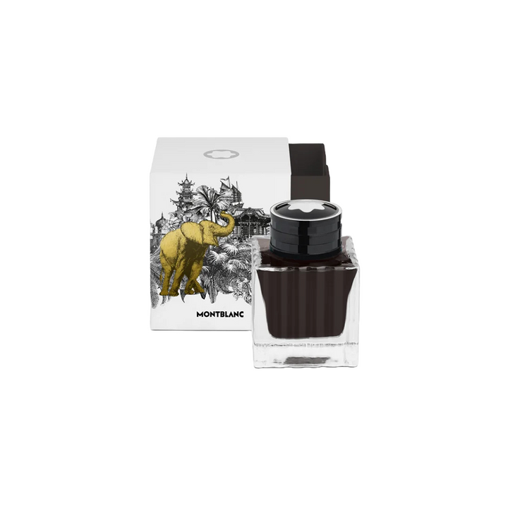Frasco de Tinta 50ml Dark Brown Meisterstück Around the World in 80 Days