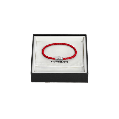 Pulseira 3 Rings Leather and Steel