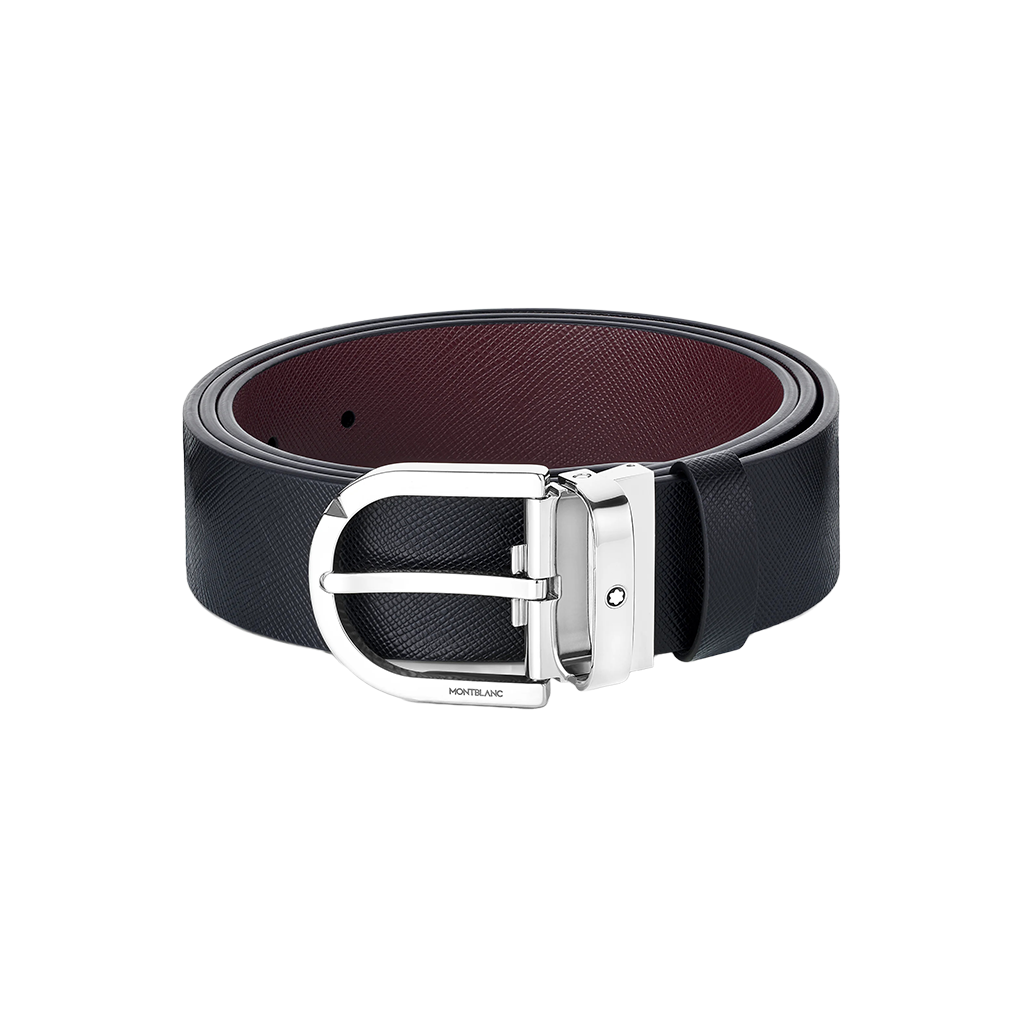 Cinto Reversível Horseshoe Black/Brown 35mm