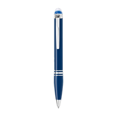Caneta StarWalker Blue Planet Resin Ballpoint azul e prateada