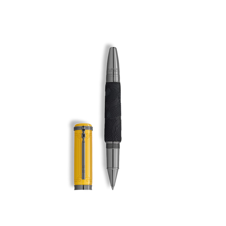 Caneta Great Characters Bruce Lee Special Edition Giallo Modena Rollerball