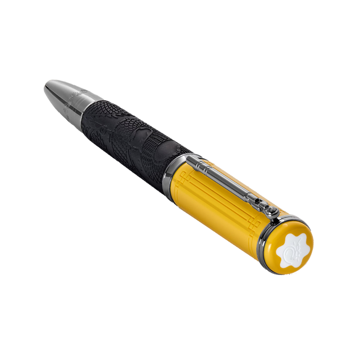Caneta Great Characters Bruce Lee Special Edition Giallo Modena Rollerball