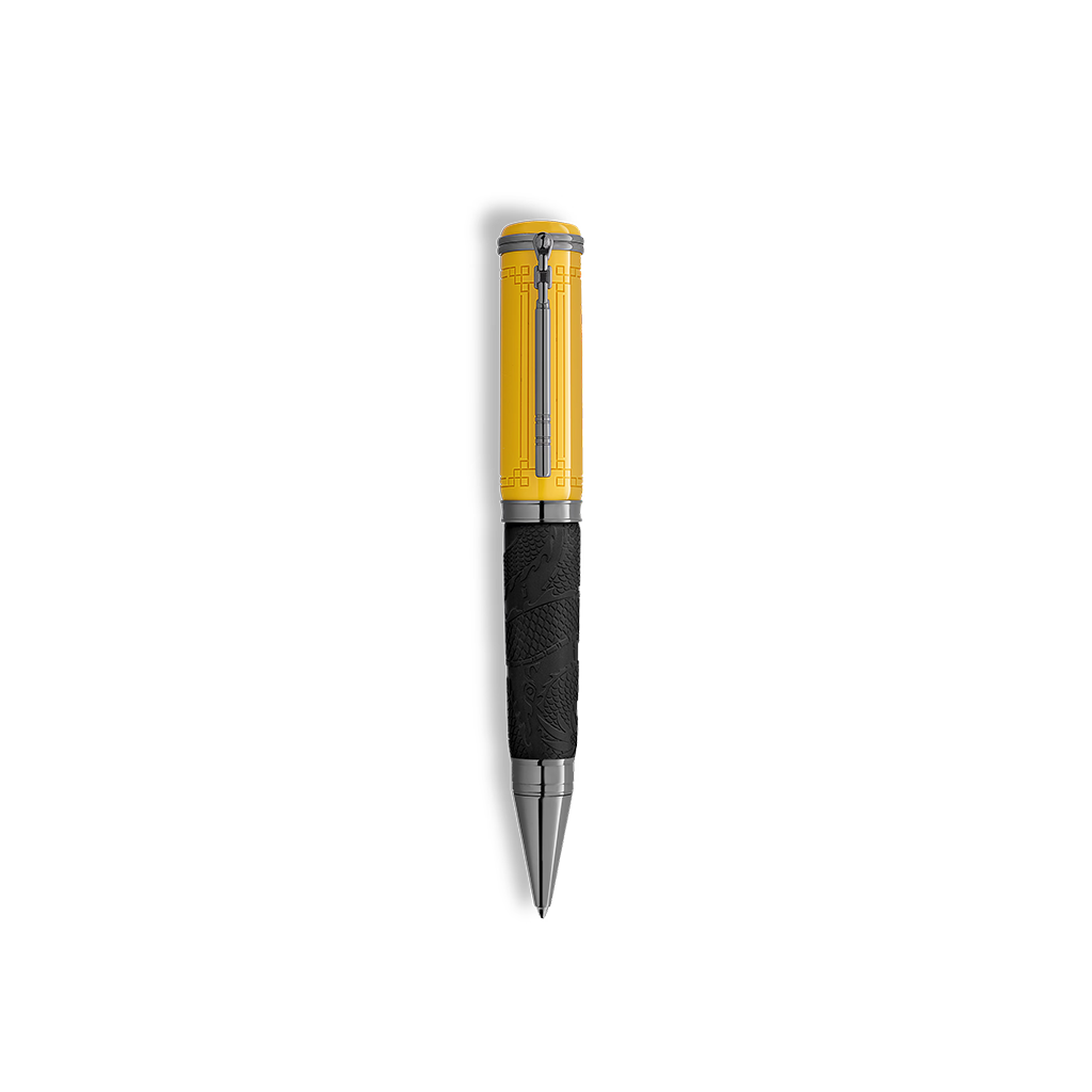 Caneta Great Characters Bruce Lee Special Edition Giallo Modena Ballpoint
