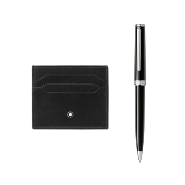 Conjunto Caneta PIX Ballpoint & Carteira Meisterstück