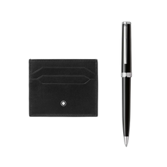 Conjunto Caneta PIX Ballpoint & Carteira Meisterstück