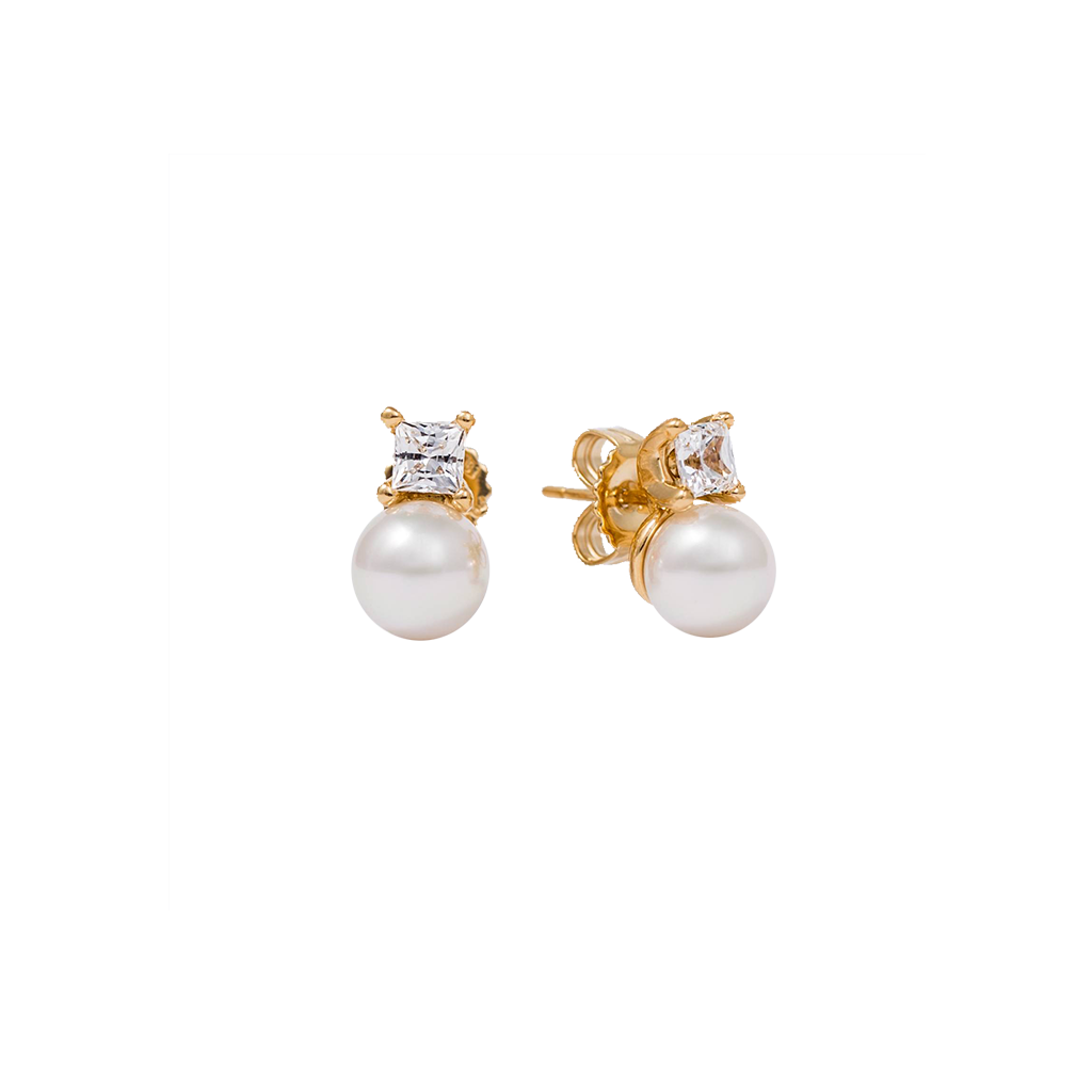 Brincos Classic Gold 6mm