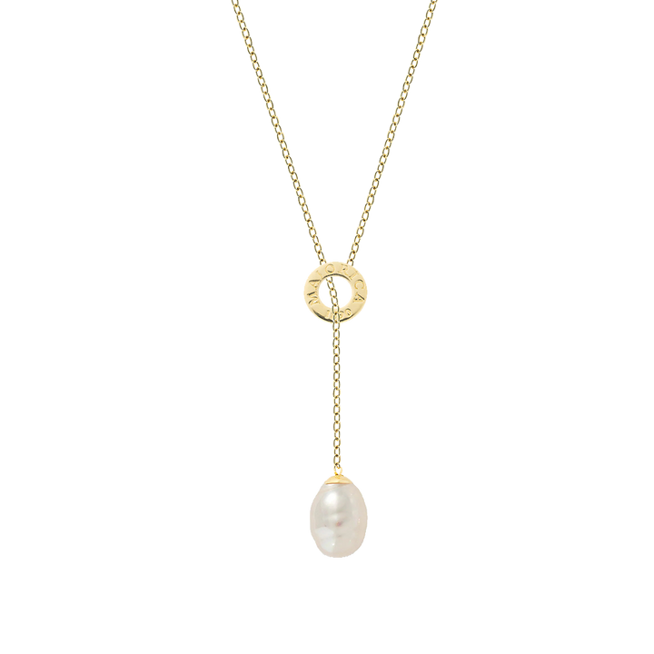 Colar Luar Gold 12mm