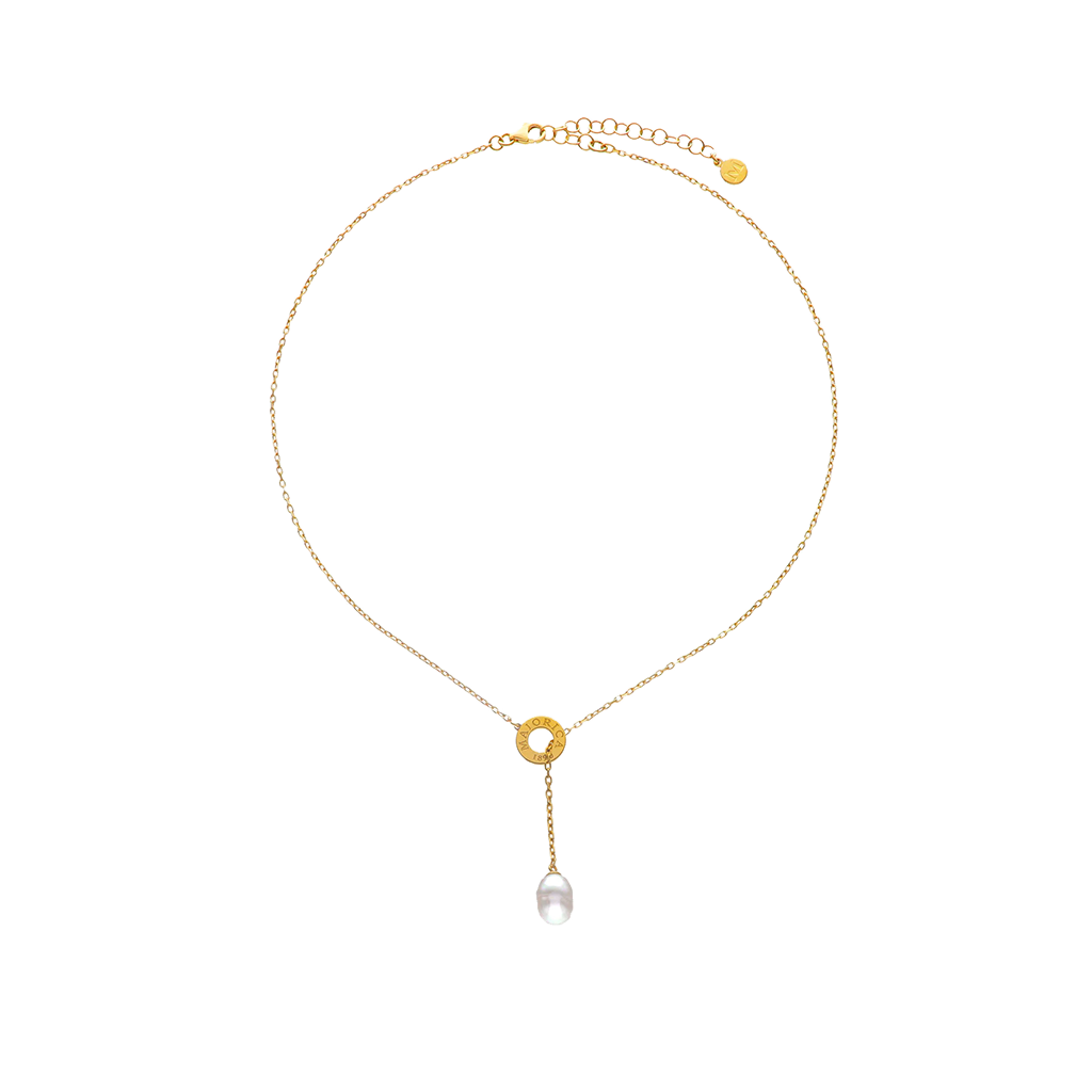 Colar Luar Gold 12mm