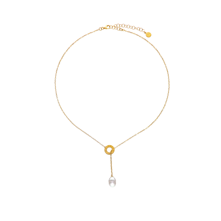 Colar Luar Gold 12mm