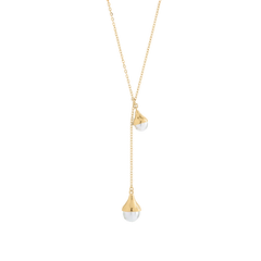 Colar Drop Gold 8-10mm