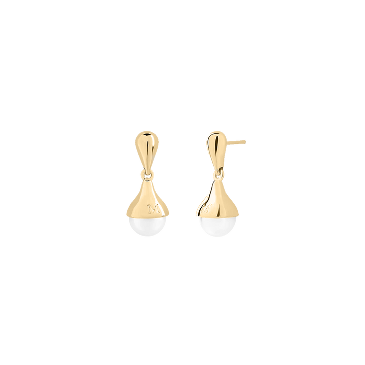 Brincos Drop Gold 8mm
