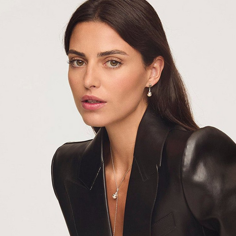 Brincos Drop Gold 8mm