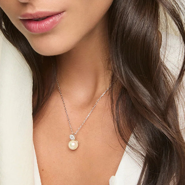 Colar Exquisite Rosette Silver 10mm