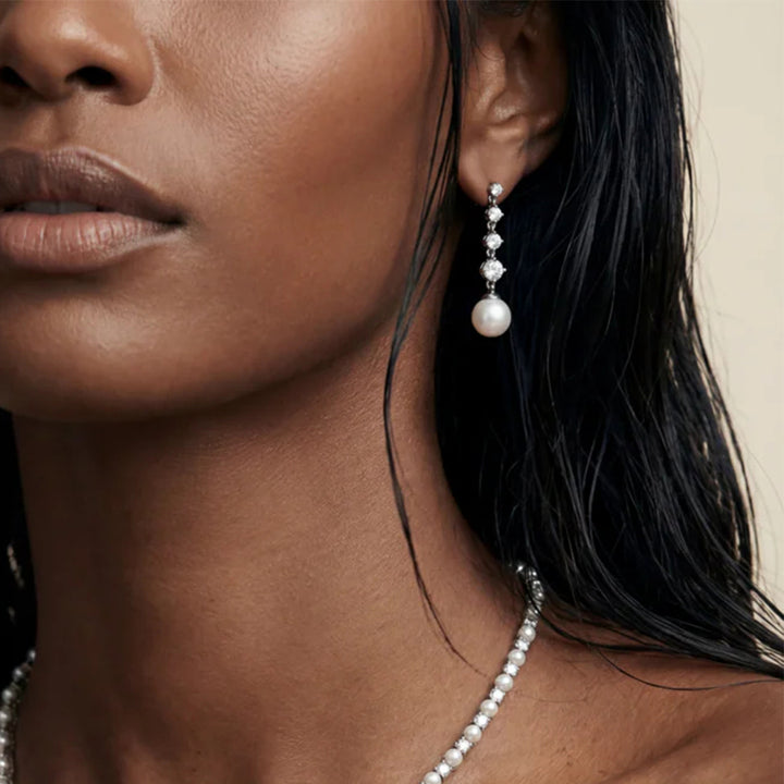 Brincos Éclat Silver 8mm