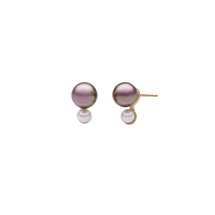 Brincos Pearls Duo Duet