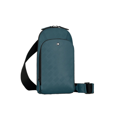 Mala Extreme 3.0 Sling azul com dois fechos vista de frente