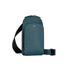 Mala Extreme 3.0 Sling azul com dois fechos vista de frente